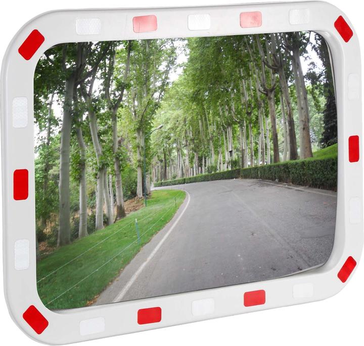 Wiltec Verkehrsspiegel (50 x 70 cm)