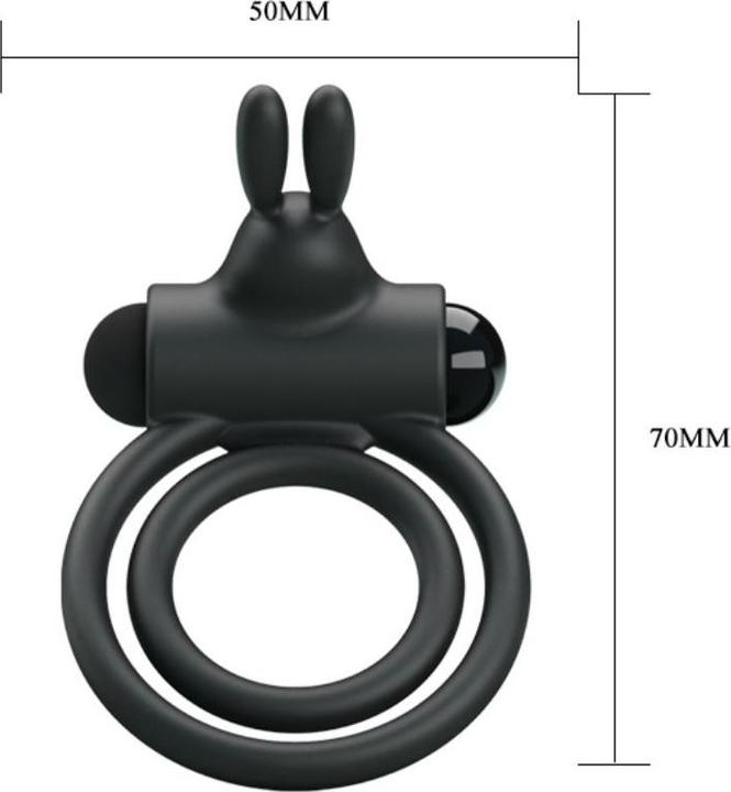 Produktbild Pretty Love Osmond Anillo Vibrador De Silicona (8 cm)