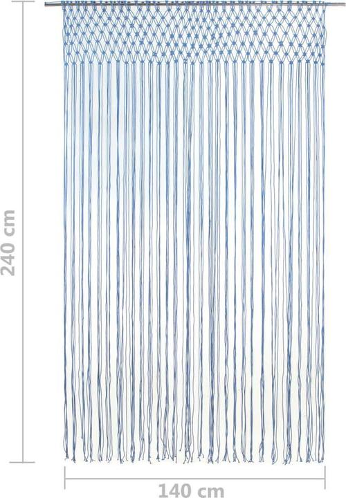 Actual product image vidaXL Vorhang (140 x 240 cm)