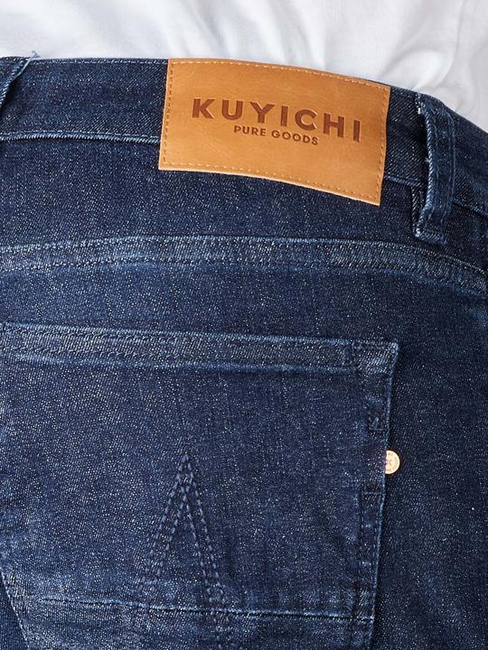 Actual product image Kuyichi Jamie Jeans Slim worn in blue (W35/L32)