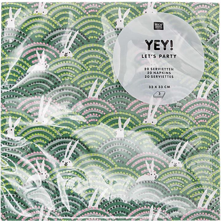 Produktbild Rico Design Serviette (20 Stk., 33 x 33 cm)