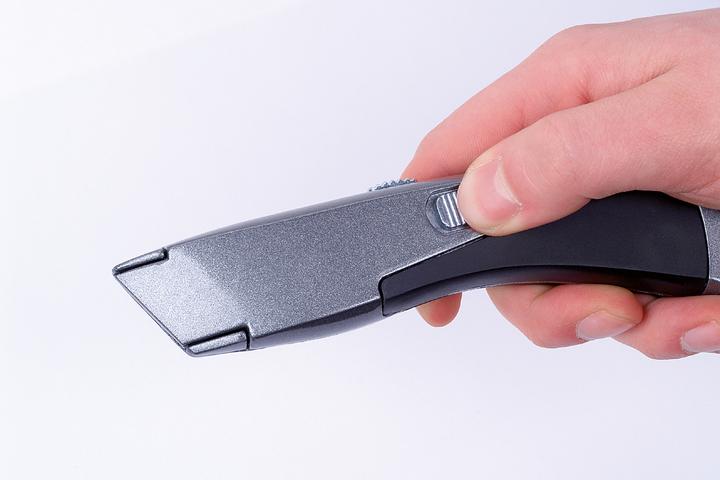 Produktbild wolfcraft 1 Trapezklingen-Messer einziehb. Klinge (Cutter)