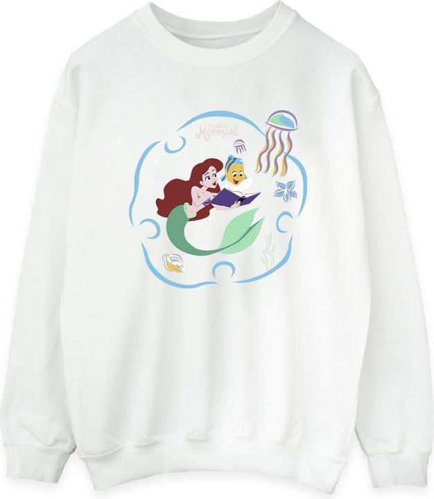 Immagine prodotto Disney The Little Mermaid Reading A Book Felpa Donna (XL)