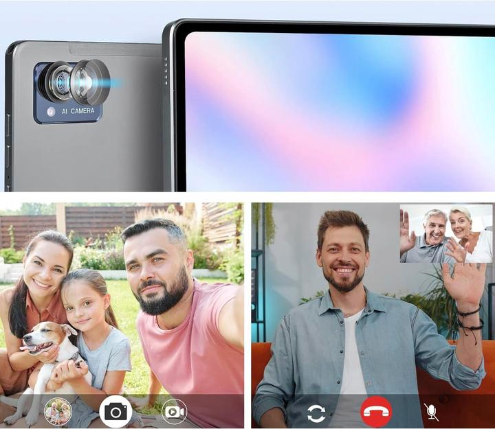 Actual product image Goki Android 13 Tablet with 10.3 inch Display, Octa-Core Processor, 6GB RAM, 128GB Storage, Dual Camera (4G, 10.30", 128 GB, Black)