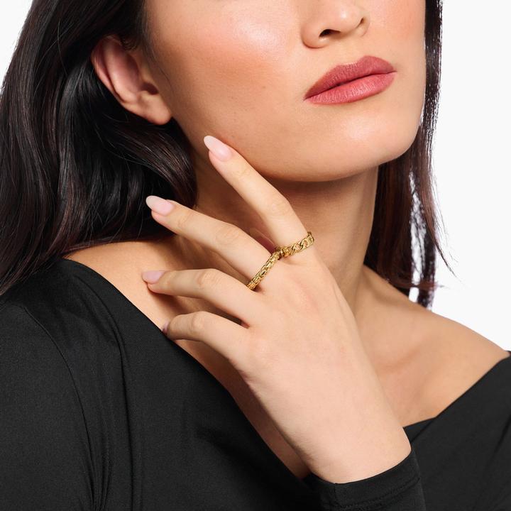 Produktbild Thomas Sabo Ring Box Chain vergoldet (56, 925 Silber)