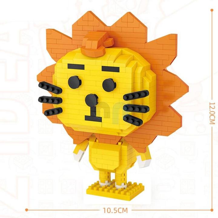 Produktbild LOZ 9249 - Löwe (600 Teile)