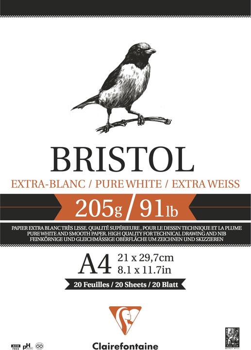 Produktbild Clairefontaine Multi-Technik (205 g/m², 10x)