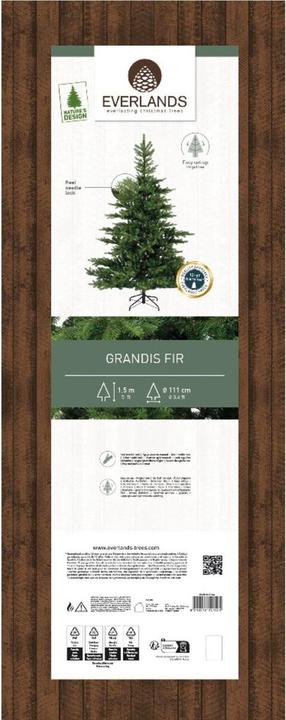 Produktbild Greendeco Abies Grandis (150 cm)