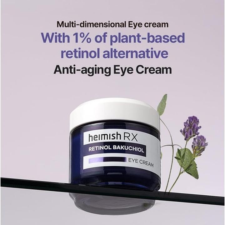 Produktbild Heimish Rx Retinol Bakuchiol Eye Cream Daily Eye Cream for Anti-Aging (Augenpflege Fluid, Tag)