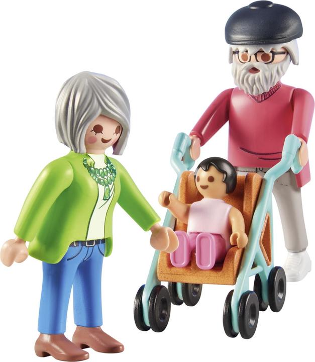 Image du produit Playmobil Grands-parents avec bébé (71613, Playmobil Ma vie)