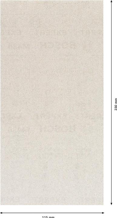 Produktbild Bosch Professional Zubehör EXPERT M480 Schleifnetz für Schwingschleifer, 115 x 230 mm, G 80, 50-tlg. (80)