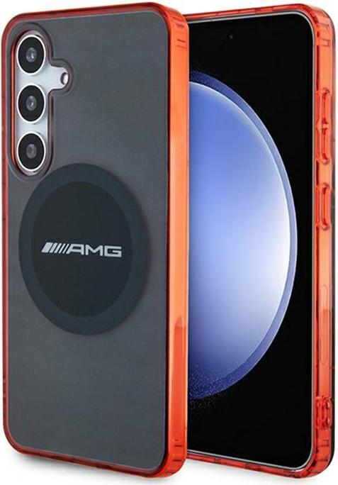 Image du produit Mercedes AMG AMHMS23HBCK S921 czarny/black hardcase Transparent Bicolor MagSafe (Samsung Galaxy S24)