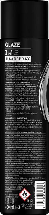 Image du produit Syoss Haarspray Glaze 400 ml (400 ml)