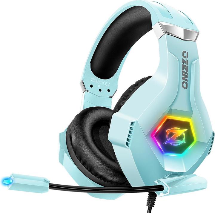 Immagine prodotto Ozeino Gaming Headset mit Mikrofon und 3D Surround Sound (Cablato)