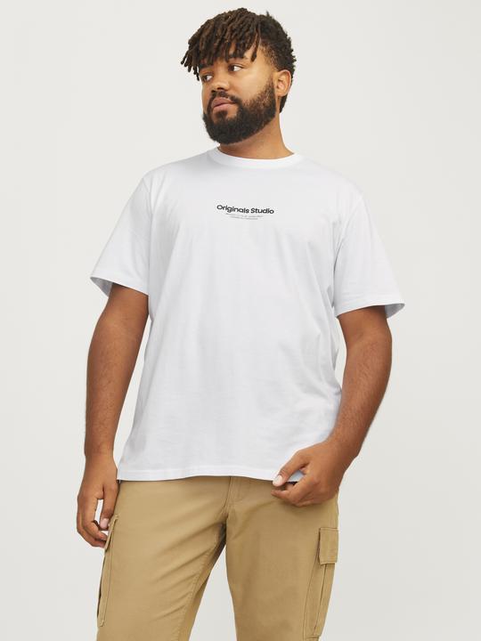 Actual product image Jack & Jones Plus Size Printed T-shirt T-shirt (5XL)