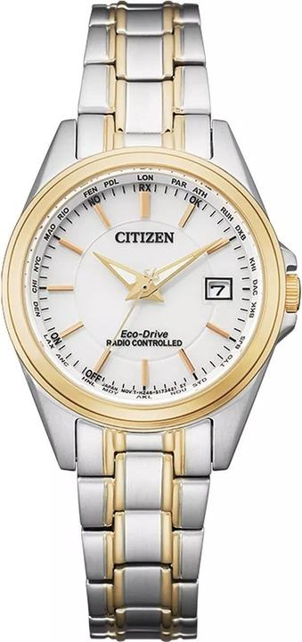 Citizen EC1186-85A Eco-Drive Funkuhr 29mm 10ATM (Analoguhr, Funkuhr, 29 mm)