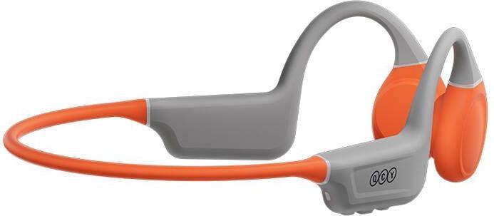 Productafbeelding QCY Oortelefoon T25 (grijs oranje) (12 h, Draadloze)