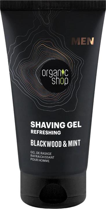 Produktbild Organic Shop Refreshing Shaving Gel Blackwood Mint (150 ml, Rasiergel)