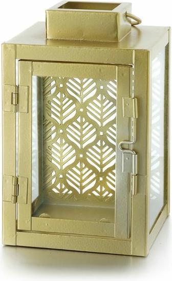 Actual product image Balthasar Metalllaterne LEAF