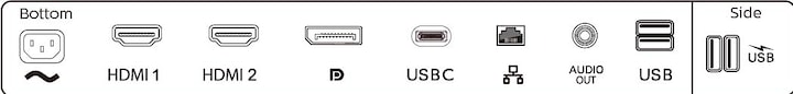 Produktbild Philips 279P1/00 27" UHD IPS VERFÜGT über USB-C/DP/HDMI PD 65W (3840 x 2160 Pixel, 27")