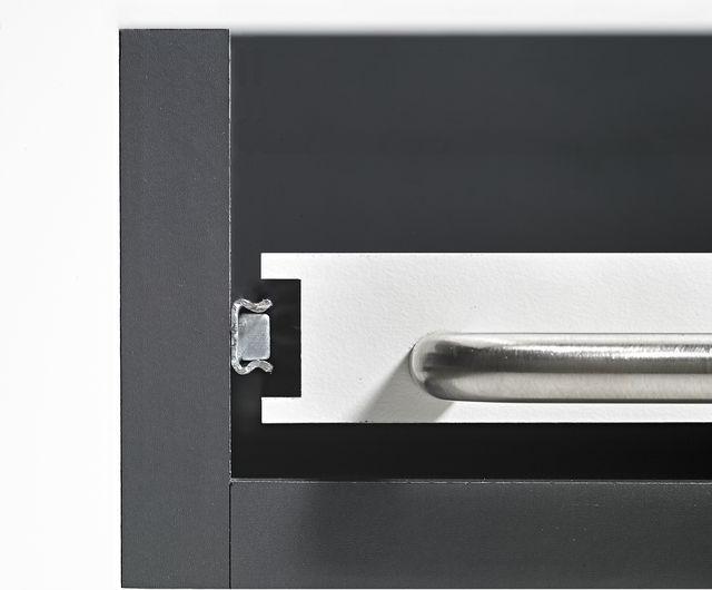 Image du produit Hettich Schubladenschiene Teilauszug 250-410 mm verzinkt 9136693 2 Stück
