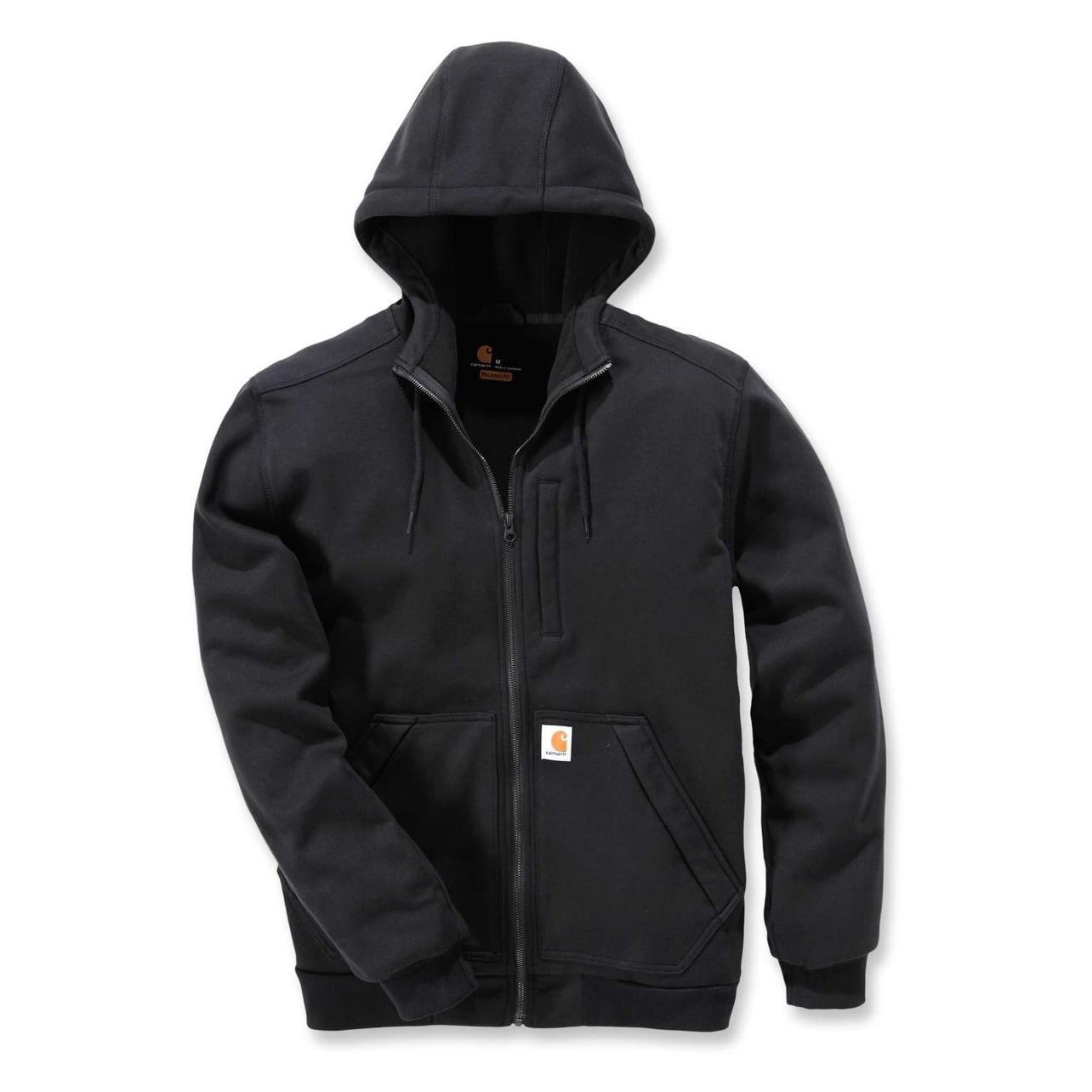 Carhartt, Herren, Pullover, Sweat Wind Fighter Black, Gr.S, Schwarz, (S)