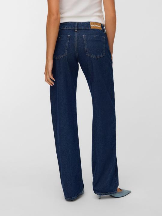 Actual product image Vero Moda SNRANCY Niedrige Taille Weiter Beinschnitt Jeans Weit geschnitten (W29/L32)