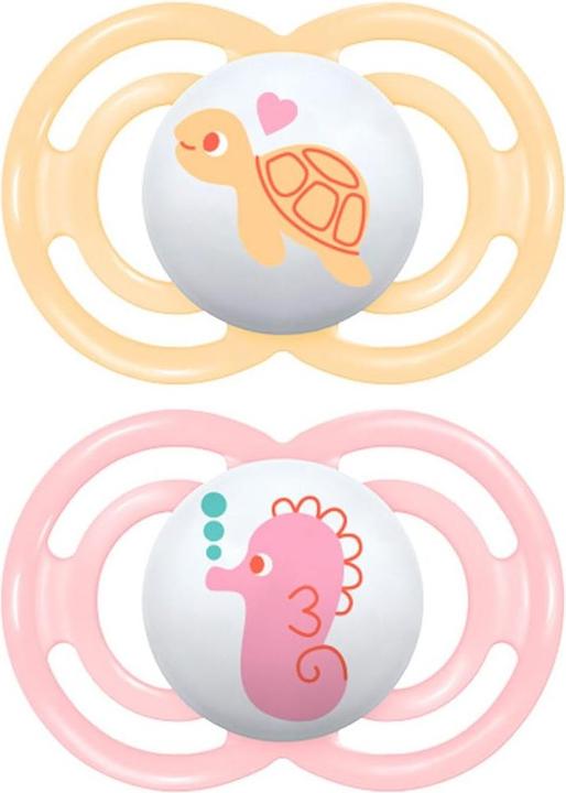 Immagine prodotto MAM Perfect Silikon Schnuller 2 Stück, ab 16 Monate (2 x, a partire da 16 m.)