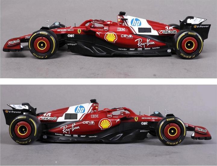 Actual product image Bburago Ferrari F1 SF-25 1/18 Leclerc 2025