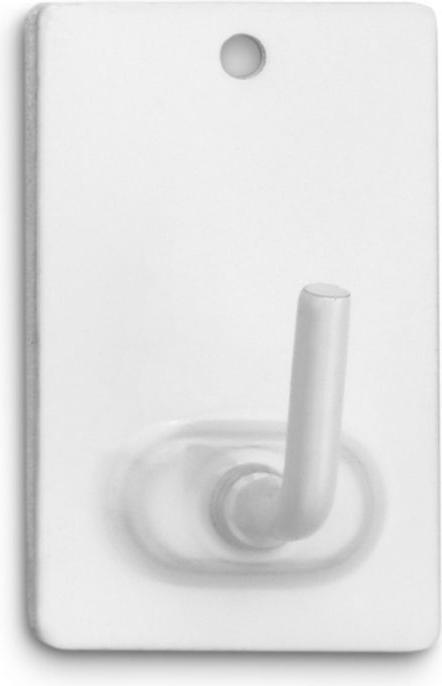 Image du produit Inofix Crochet adhésif pour clés, blanc, 2 pièces