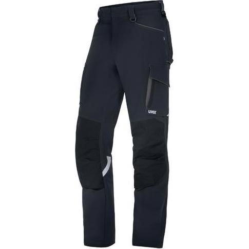 Uvex Safety, Arbeitsjacke, Cargohose uvex suXXeed craft grau, graphit 106 (106)