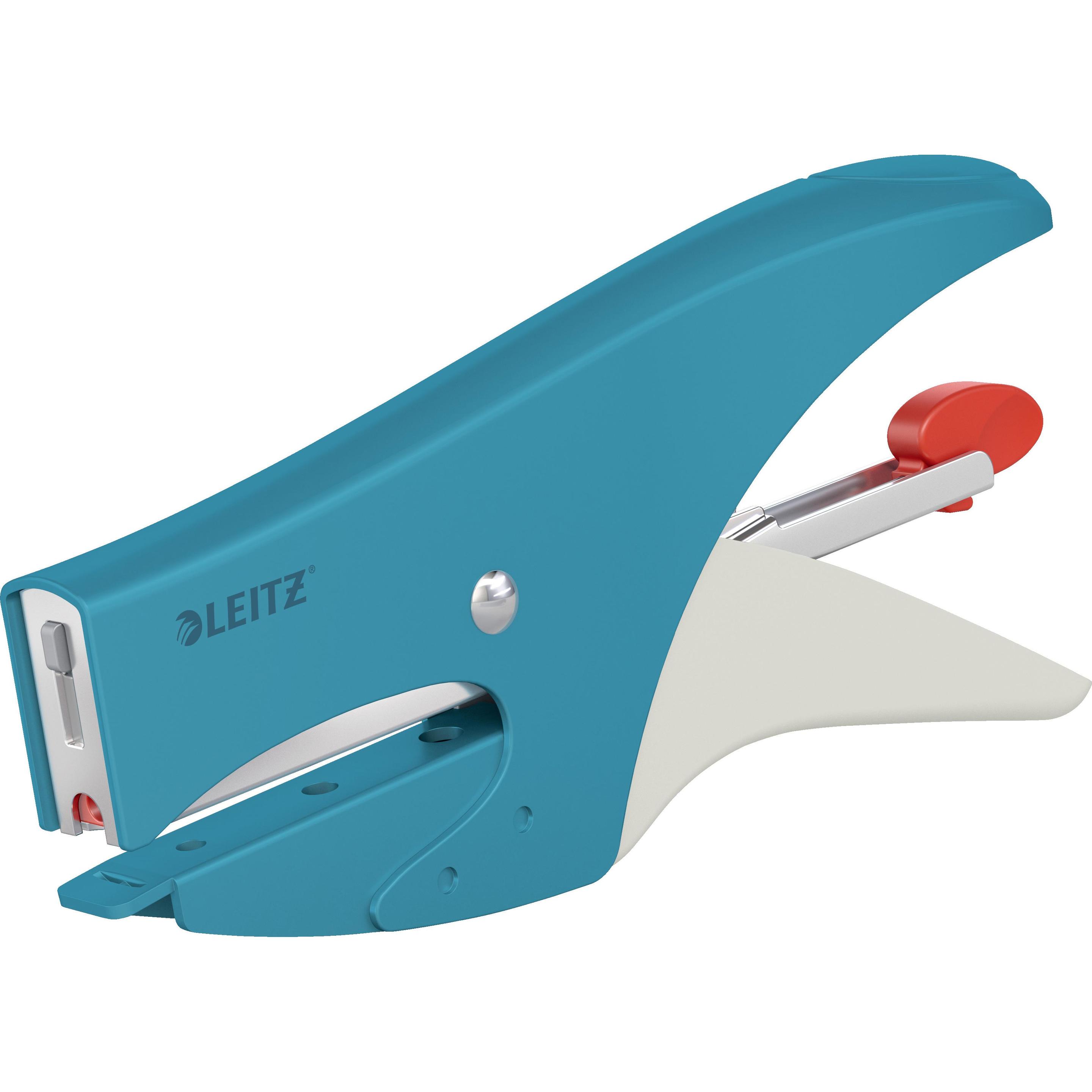 Leitz, Heftgerät, Heftzange Cosy Blau (15 Blätter)