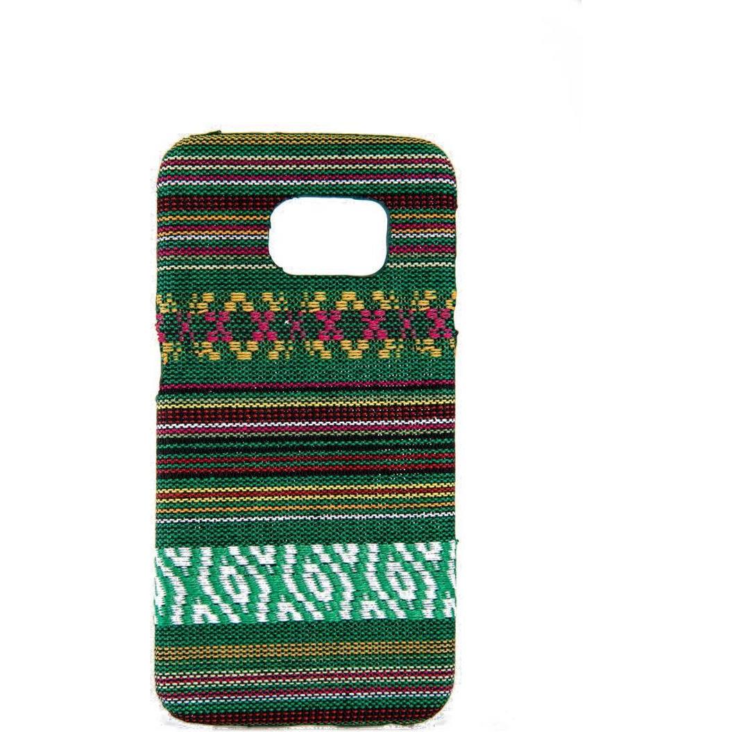 König Design Handyhülle für Samsung Galaxy S6 Edge Schutzcase Backcover Bumper Etuis Grün (Samsung Galaxy S6 Edge), Smar...