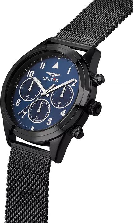 Actual product image Sector R3253540010 Series 670 Dual Time 40mm 5ATM (Sports watch, 40 mm)