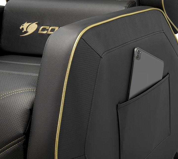 Actual product image Cougar Sofa Ranger (Noir/Or)