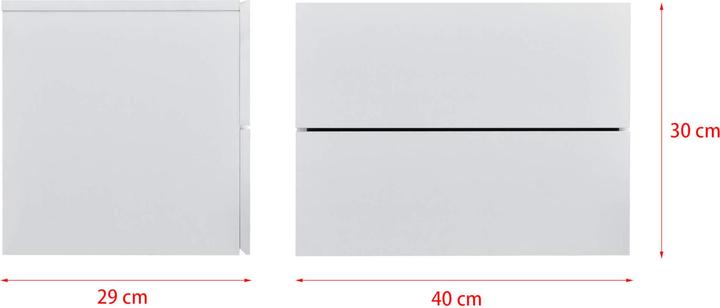 Immagine prodotto En.Casa Ampfing (40 x 29 x 30 cm)