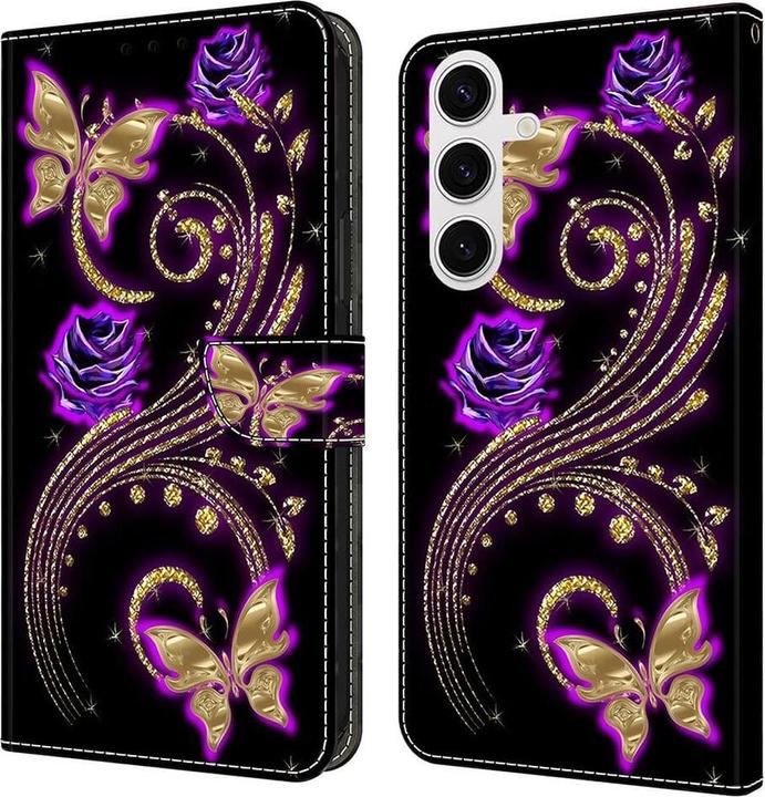 Actual product image Cover-Discount Galaxy S24 FE - 3D-Effekt Hülle Etui (Samsung Galaxy S24 FE)