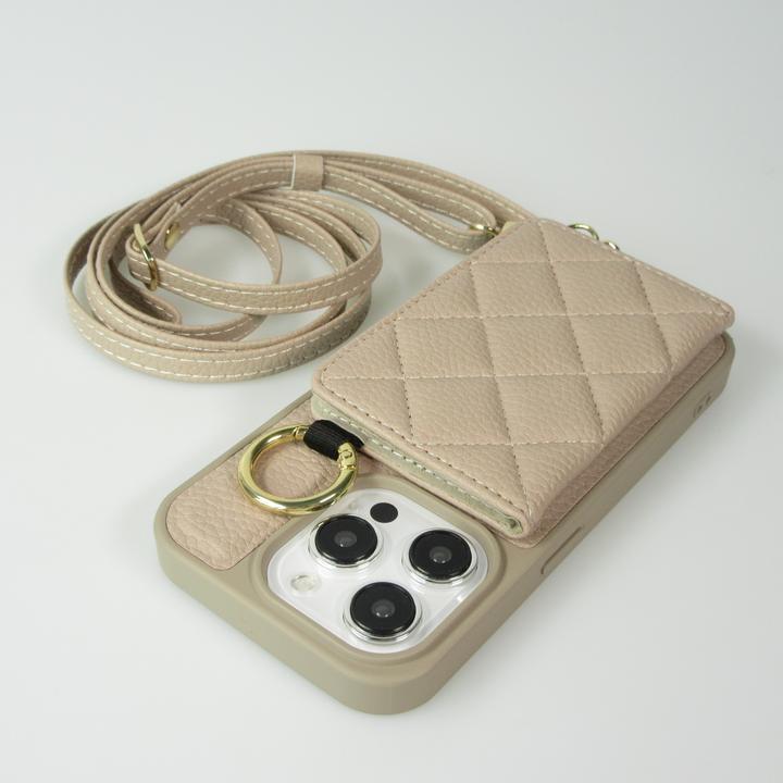 Immagine prodotto PhoneLook Hülle Gepolstertes Leder mit Spiegel und Kartenfach grosse abnehmbare Riemen (Apple iPhone 15 Pro)