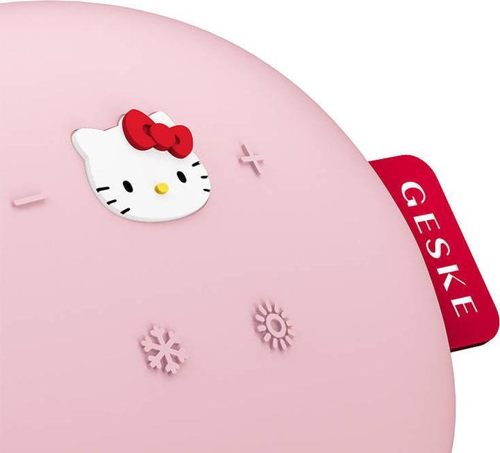 Actual product image Konjac Sponge Soniczny masażer do twarzy Cool & Warm 8w1 Geske z Aplikacją (Hello Kitty różowy)