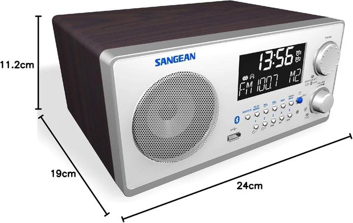 Image du produit Sangean Wr-22 (AM, FM, Bluetooth)