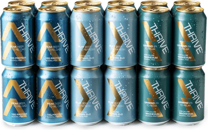 Thrive Peak+Play+Unwind (24 x 33 cl)