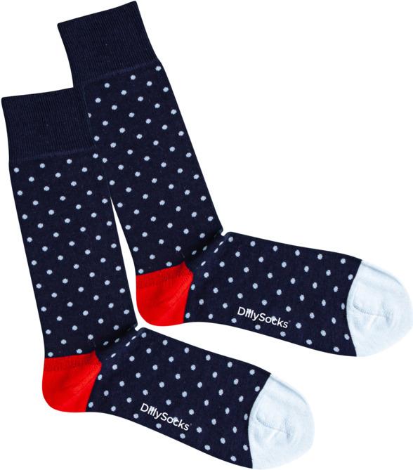 Image du produit DillySocks Tiny Rain Dots (Une unité par pack, 41 - 46)