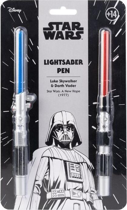 Actual product image NoName STAR WARS - Sabres Laser - Set de 2 Stylos à Bille