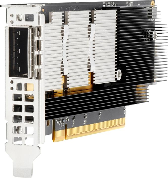 Produktbild HPE E InfiniBand NDR200/Ethernet 1-port, OSFP, PCIe5, x16, MCX75310AAS-HEAT, Adapter (Mini PCI Express, PCIe)