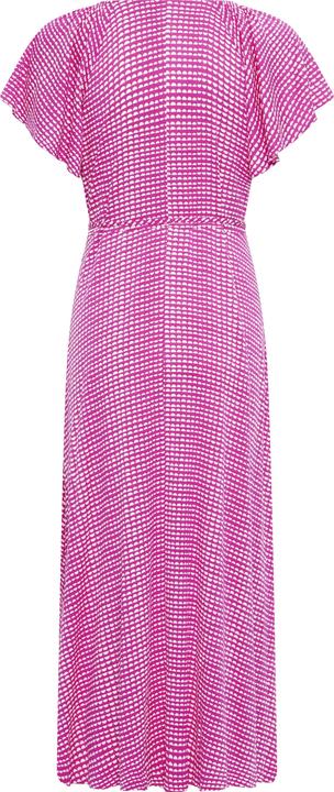 Pink, scallop graphique blanc