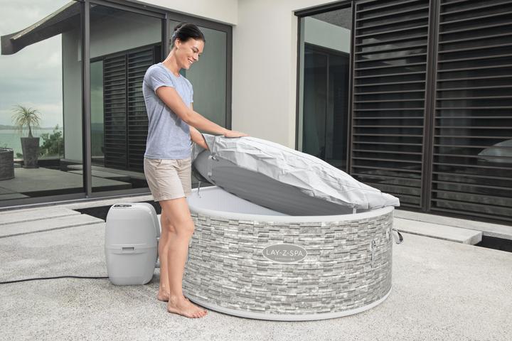 Actual product image Bestway Lay-Z-Spa® Vancouver AirJet Plus Hot Tub 5 Persons - 1.55m x 60cm (5 Persons)