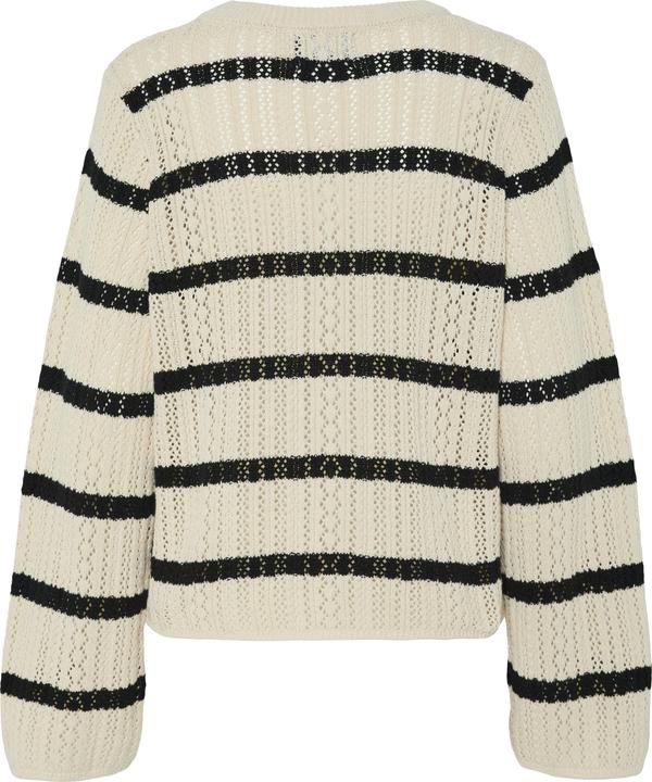 Actual product image Pieces Pcnuka Ls O-Neck Knit Noos Bc (L)