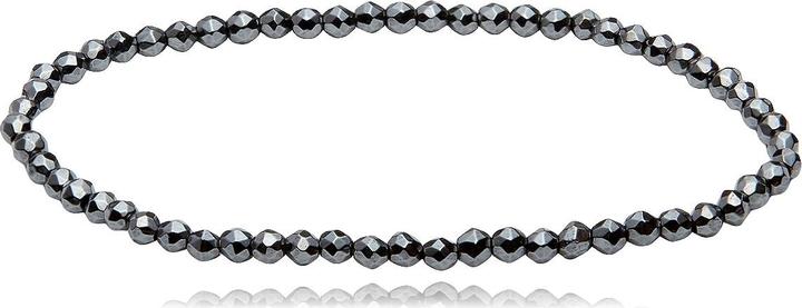 Immagine prodotto Leyda Bracciale in ematite (17 cm, Pietra colorata)
