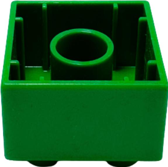 Actual product image LEGO DUPLO® 2x2 Bricks Green Building Blocks Basic Bricks - 3437 NEW! Quantity 10x (3437)