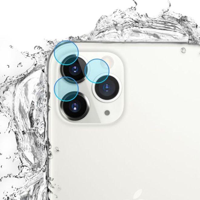 Mocolo Dreifach-Kamera Schutzglass (1 Stück, Apple iPhone 11 Pro Max), Smartphone Schutzfolie, Transparent